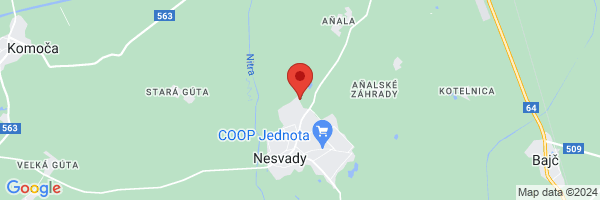 Google map: W4QF+84 Nesvady